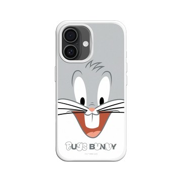 iPhone 16 SolidX 白 - 樂一通 Looney Tunes - 大臉兔巴哥