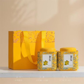 大號茶葉罐空盒滇紅古樹紅茶復古馬口鐵密封刺梨紅茶茶葉儲存罐子