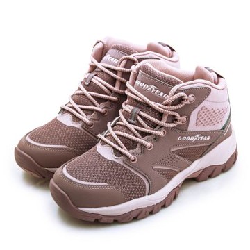 GOODYEAR 固特異 專業多功能郊山靜態防水戶外越野鞋 梅薩MESA系列 藕粉 52513
