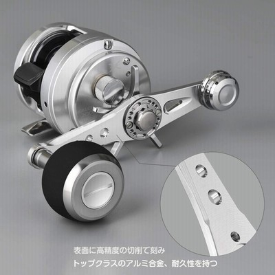 【美品】SHIMANO NASCI 4000XG リール　ゴメクサスハンドル 楽天市場】【送料無料】 ゴメクサス 35mm 40mm シングル