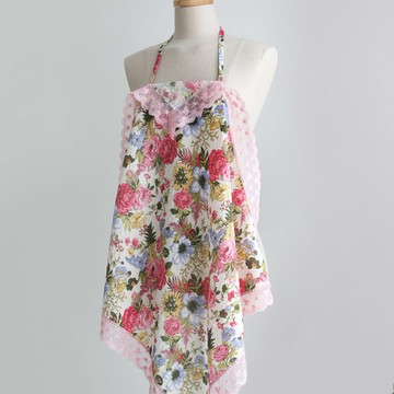 Babisoo 便攜式圍裙 絲巾 手帕  均碼(62 x 62cm)  Rose Pink