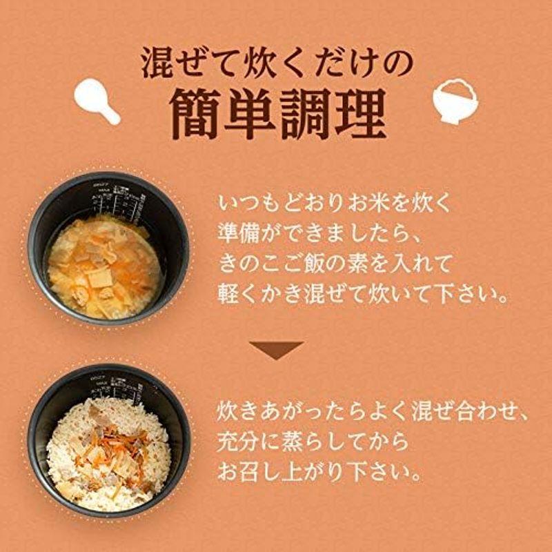 森のきのこ倶楽部 森のきのこご飯の素 1合用 ×5食セット (まいたけご飯)