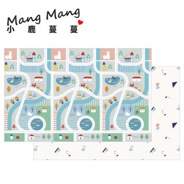 【Mang Mang 小鹿蔓蔓】兒童XPE摺疊地墊MAX版(開心農場)