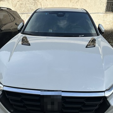 汽車假出風口 引擎蓋 裝飾風口 改裝鯊魚鰓 風口 碳纖 進風機蓋 葉子板風