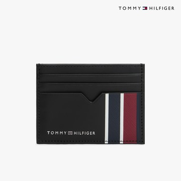 【Tommy Hilfiger】經典票卡夾_黑色