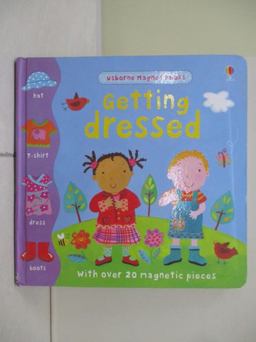 【書寶二手書T5／少年童書_R6M】Getting Dressed Magnet Book_Brooks, Felicity/ Widdowson, Kay (ILT)/ Ever, Claire (CON)