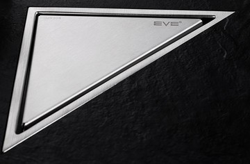 【麗室衛浴】不鏽鋼角落型 三角形集水槽防臭型 G-004-1 尺寸232*117mm