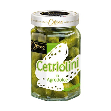 Citres Cetriolini 醃製小黃瓜 Agrodolce 義大利風味  290g  1罐
