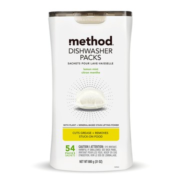 Method 美則潔淨三效聰明洗碗球-萊姆薄荷(54顆入)