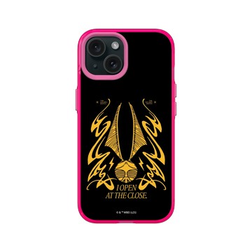 iPhone 15 Clear 粉漾桃 - 哈利波特 Harry Potter - The Golden Snitch - I open at the close