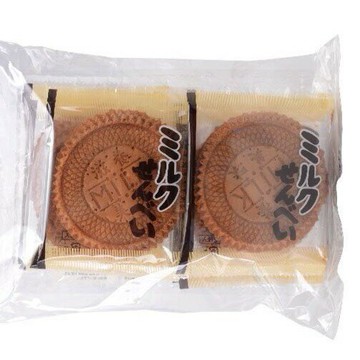 【江戶物語】 船岡牛奶煎餅 20枚入 日本懷舊零食 粗菓子 滋養美味 牛奶餅 童年零嘴 日本原裝進口