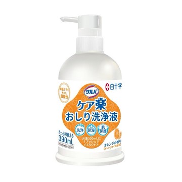 Scent of white cross Salva care music buttocks cleaning solution Orange 390mL