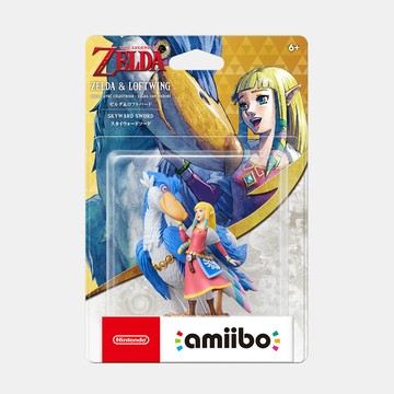 Nintendo Switch amiibo 薩爾達&洛夫特飛鳥【薩爾達傳說 禦天之劍 系列】