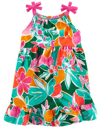 Baby Tropical Tank Dress