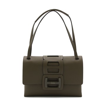Hogan - Green Leather H Shoulder Bag