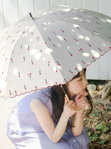 WPC Petit Tulip UV Protection 99.9% Sun-blocking Long Umbrella (81-12139-101)