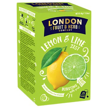 LONDON F&H 芙賀茶 香檸萊姆  2g  20包  1盒