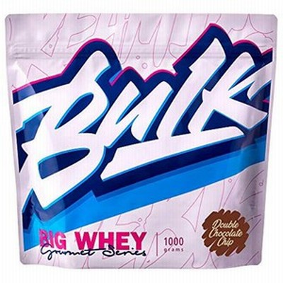 バルクスポーツ プロテイン ビッグホエイ グルメ 新食感 リッチフレーバー ダブルチョコレート味 1kg