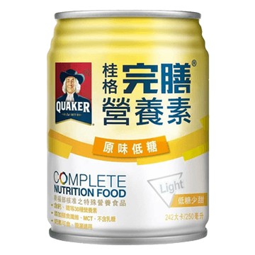 桂格完膳營養素 原味低糖配方(24罐/1箱)