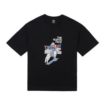 The North Face 男/女 短袖T恤-NF0A8GVTJK3