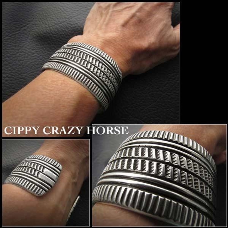 シッピークレイジーホース シルバーバングル Cippy Crazy Horse-