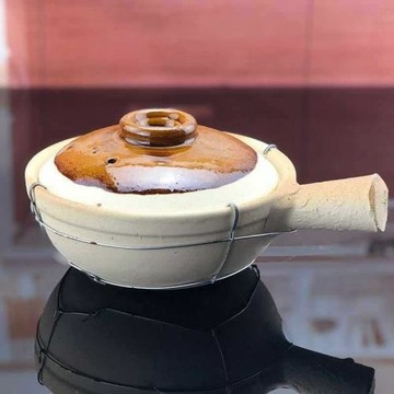 單人粗土單柄小沙煲做煲仔飯的砂鍋家用小號帶手柄批發