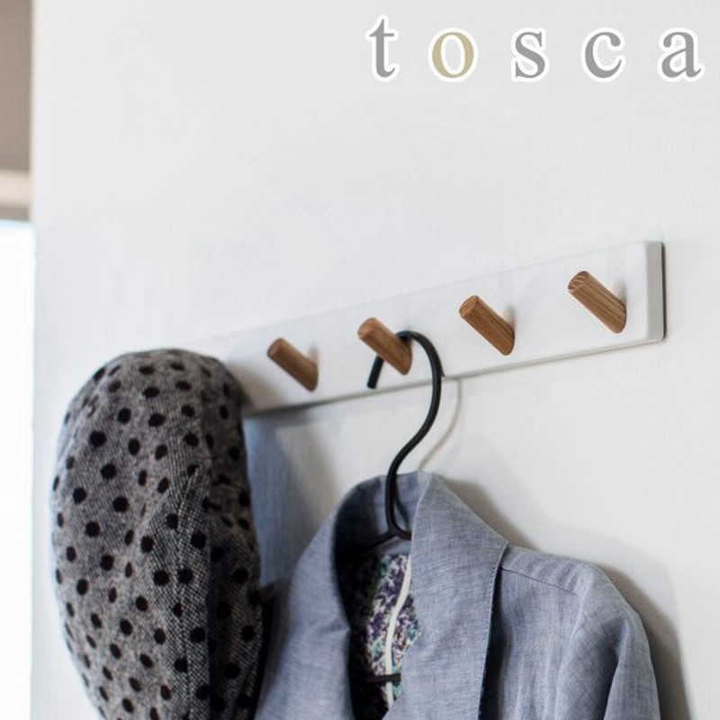 Tosca ウォールコートハンガー 6連 コートハンガー 壁掛け 壁フック 洋服掛け コート掛け ウォールシェルフ ウォールハンガー おしゃれ 壁面収納 トスカ 通販 Lineポイント最大0 5 Get Lineショッピング