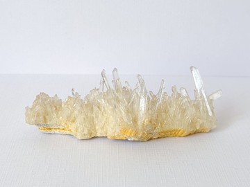 細支白水晶簇 天然清透水晶柱 白水晶 礦物擺件