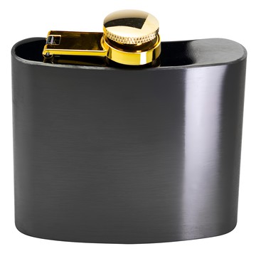 taylor's eye witness 黃銅蓋隨行酒壺 140ml  1個  煙灰色