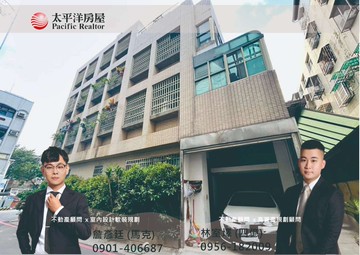 西區審計新村 l 民生路24歲透天 l 朝南邊間讚｜台中市西區民生路