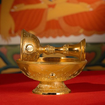 藏傳佛教護法供具威猛神飲護法杯 快速出貨 新年