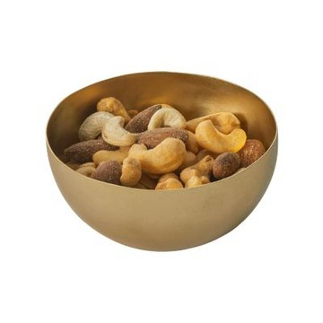 《Philippi》德國 Brass圓形銅製點心碗(香檳金10cm) | 輕食盤 點心盤 飾品盤