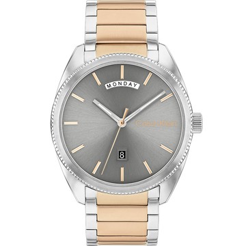 Calvin Klein 凱文克萊 CK Progress 星期日期手錶-42mm(25200449)