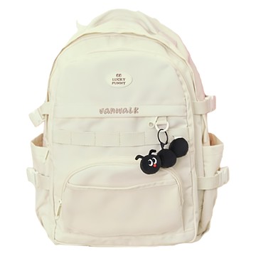 Vanwalk 出走 開學指南日系後背包  375 x 130 x 440mm  乖巧白