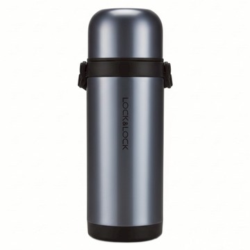 LocknLock 樂扣樂扣 LHC1439BLU-OCH 便攜式保溫壺  銀色  1L  1個