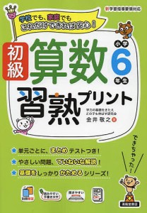 初級算数習熟プリント小学6年生 学校でも,家庭でもこれだけできれば安心