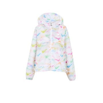 FILA GOLF 女平織外套-白色 5JKA-2018-WT