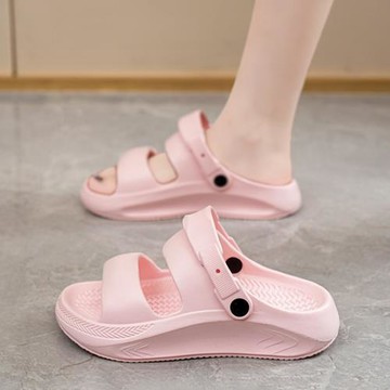 運動涼鞋女款2026新款夏季防水防滑兩穿露趾涼拖鞋戶外海邊沙灘鞋