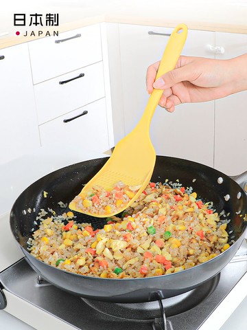 進口不粘鍋炒飯鏟子家用廚房炒菜鏟加長防燙平底鍋鏟煎鏟勺子