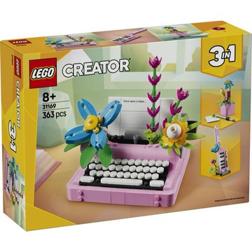 700【台中翔智積木】LEGO 樂高 創意 CREATOR 三合一 系列 31169 花飾打字機