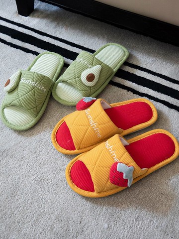 亞麻拖鞋女夏可愛家居室內靜音防滑布底無聲木地板四季布鞋家用