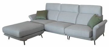 【尚品家具】※展品出清特價※ 469-05 亞仕 L型腳椅款布沙發