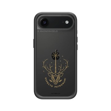 iPhone Air Mod NX -邊框背蓋組合 (相機按鈕) 黑 - 哈利波特 Harry Potter - 圖騰系列：疾疾，護法現身！