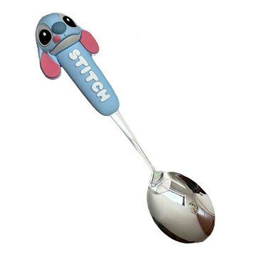 史迪奇-矽膠頭型湯匙/叉子