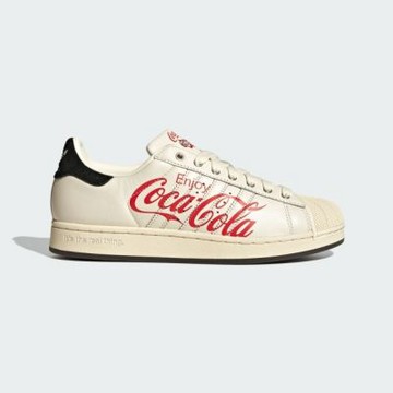 Adidas 愛迪達 Superstar II Coca-Cola [KH6892] 男女 休閒鞋 復古 皮革 流行 米