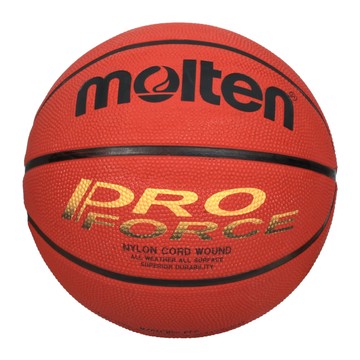 molten 8片深溝橡膠7號籃球-室外 戶外 7號球 訓練 暗橘黑