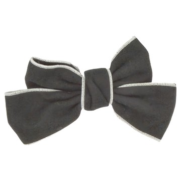 SCHÖN 小香風蝴蝶結髮夾  黑色