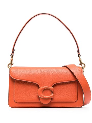 Coach - Tabby 26 leather shoulder bag - women - Leather/Metal - One Size - Orange
