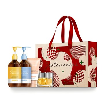給我的小髮寶💝【Jealousness 婕洛妮絲】秀髮養成禮盒 | 益生菌洗髮精225ml+護髮素80ml+山茶花髮油30顆 情人節快樂 寵愛妳 限定包裝