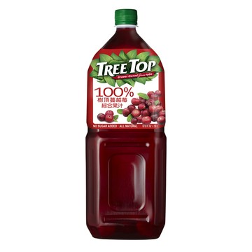 Tree top 100%蔓越莓綜合果汁 2Lx1入